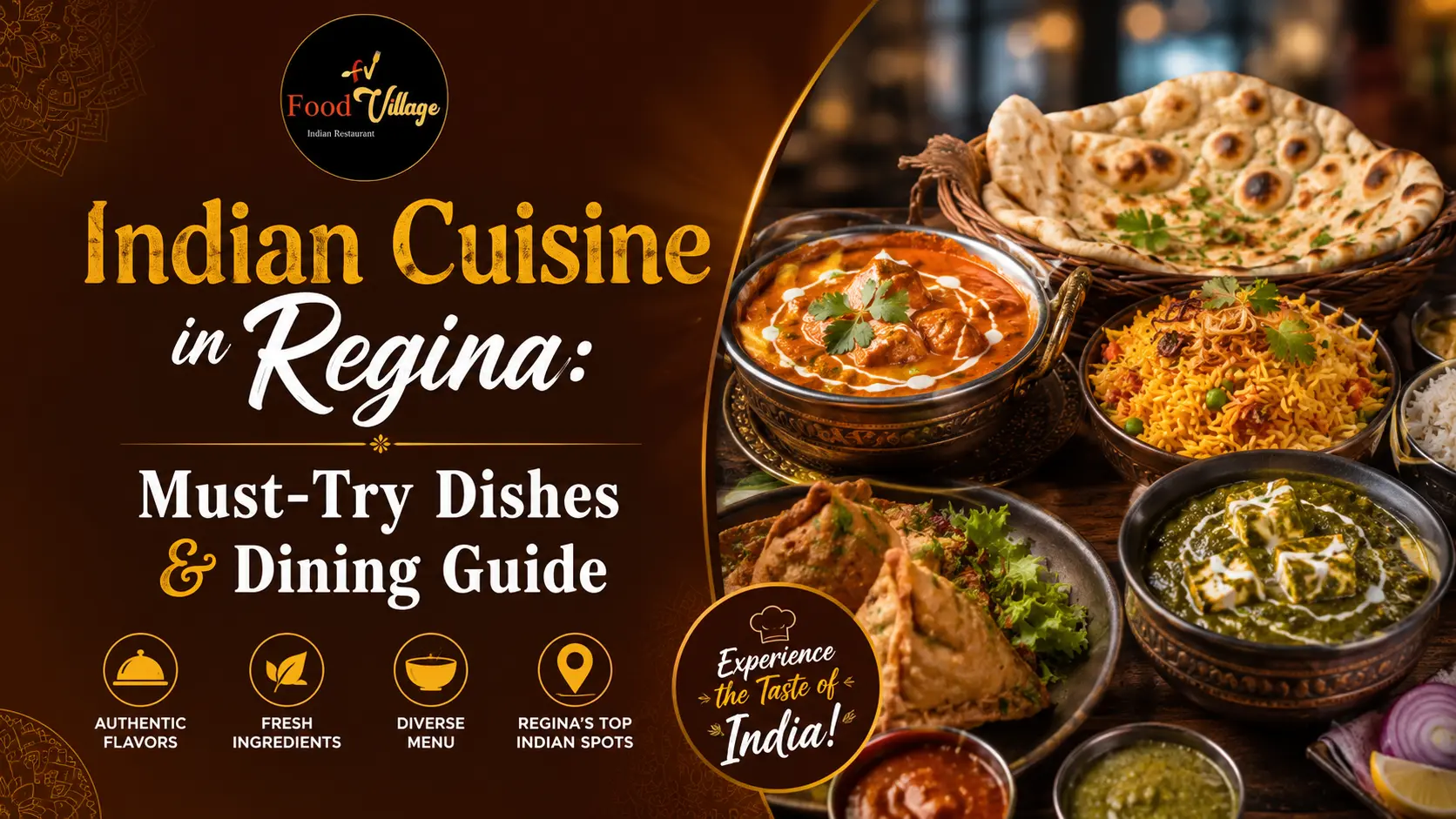 Taste of India in Regina